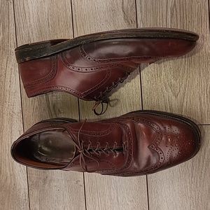 ALDEN 974 Shell Cordovan Dark Brown Wing Tip Leather Sz 10 B/D Mens‎ Dress Shoes